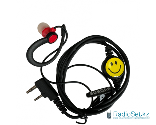 RED Наушники (гарнитура) для рации Kenwood, BBTone RED Наушники (гарнитура) для рации Kenwood, BBTone